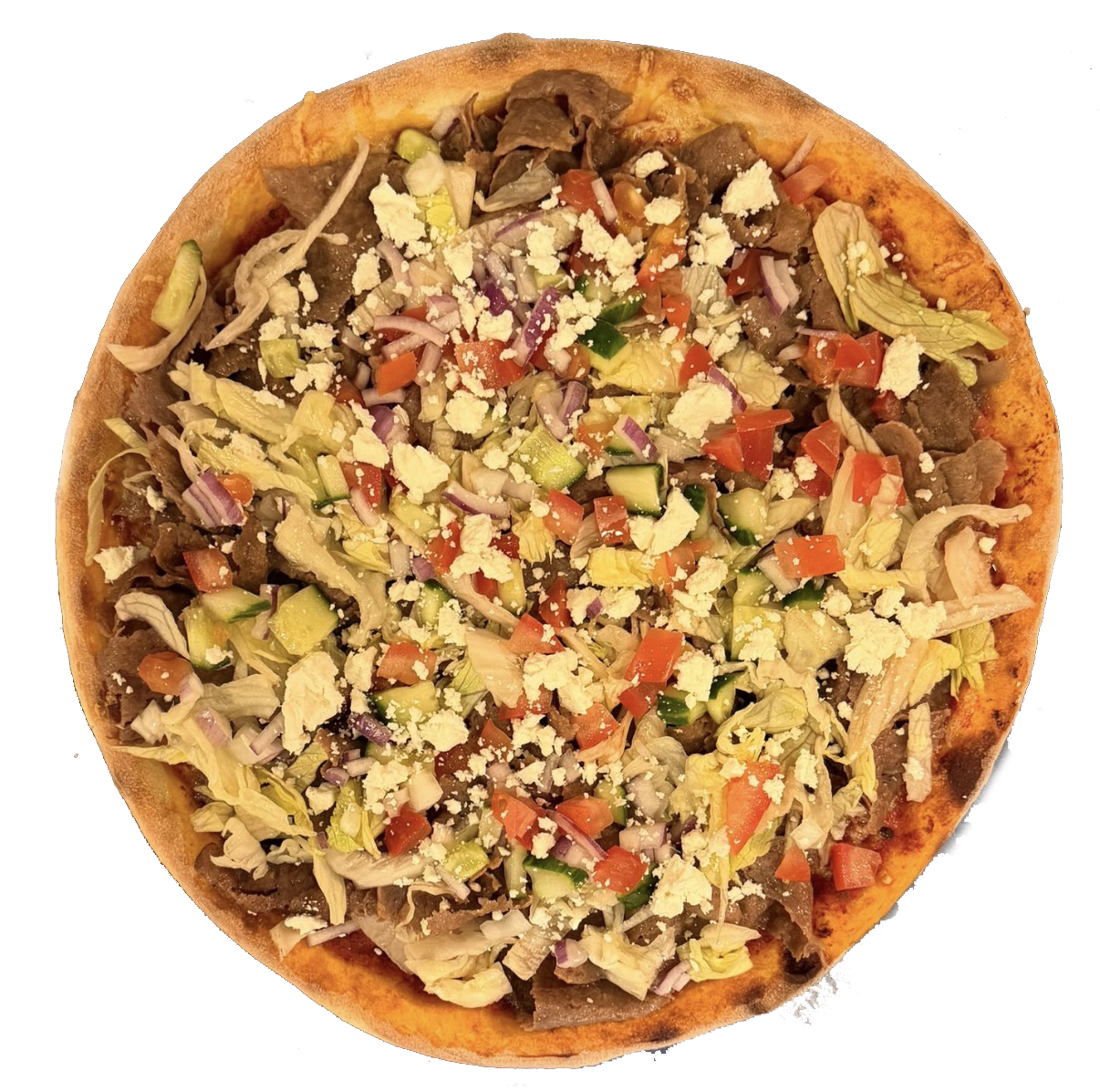  25. Perhe Pikantti Mediterraneo Pizza